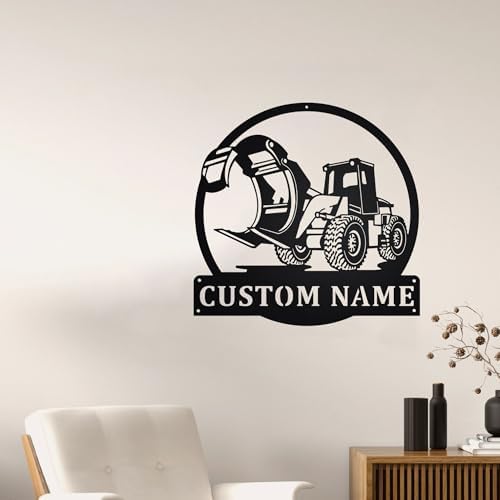 Personalized Metal Wall Art with LED Lighting
