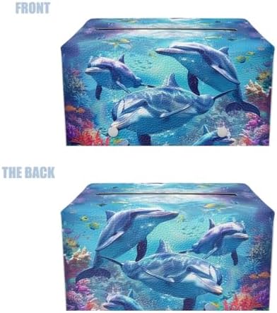 Dolphin Tissue Box Covers