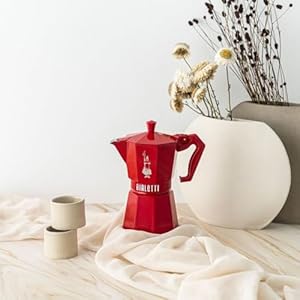   Bialetti-Mocha-Exclusive-Italian-Red-for-3-Cups-Direct-Fire-Coffee-Maker-Espresso-Maker-Makinetta