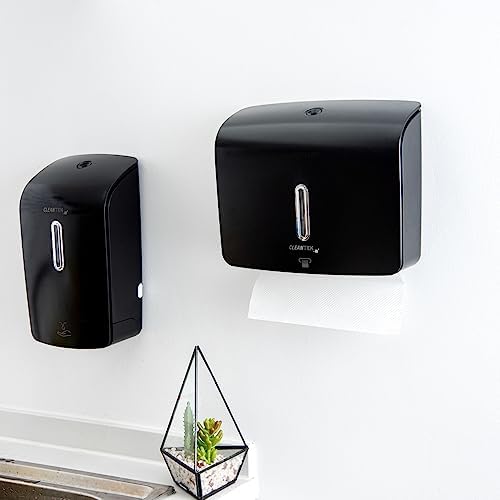 Restaurantware Clean Tek Professional 107x35x87 Inch Multifold Paper Towel Dispenser