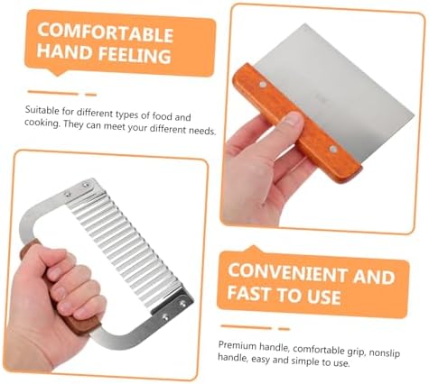 Stainless Steel Potato Scraper Easy to Clean Durable Design