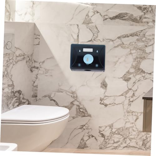 PartyKindom Wall-Mounted Paper Towel Dispenser Dark Blue