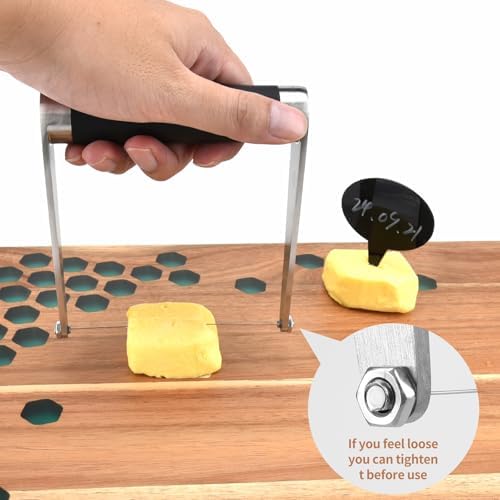 Guowall Stainless Steel Cheese Slicer with Wine Opener Set of 10