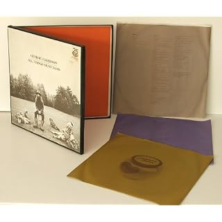 GEORGE HARRISON, All things must come to pass Importation sticker on sleeve. Rare. 1970.US pressing. CAPITOL. - Les Beatles, Paul McCartney, John Lennon, RIngo Starr, George Harrison
