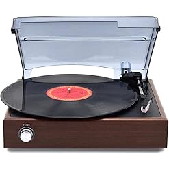YTGDBDG Tourne-Disque rétro, Tourne-Disque Vinyle Bluetooth à entraînement par Courroie, Platine Vinyle à 3 Vitesses, Tourne-Disque rétro Vintage, stéréo intégrée - Les Beatles, Paul McCartney, John Lennon, RIngo Starr, George Harrison