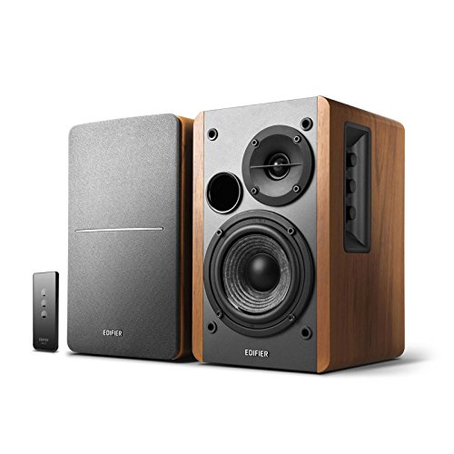Edifier Paire de haut-parleurs R1280T Active Bookshelf – Système de haut-parleurs actifs 2.0 pour PC Studio Moniteurs Haut-parleur – 42 W RMS – Marron - Les Beatles, Paul McCartney, John Lennon, RIngo Starr, George Harrison Edifier Paire de haut-parleurs R1280T Active Bookshelf - Système de haut-parleurs actifs 2.0 pour PC Studio Moniteurs Haut-parleur - 42 W RMS - Marron