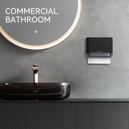 Paper Towel Dispenser Wall-Mounted for Bathroom Commercial Use
