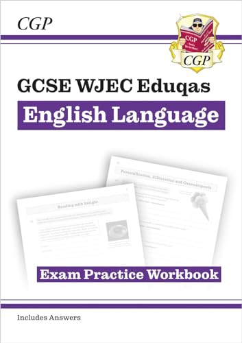 New GCSE English Language WJEC Eduqas Exam Practice Workbook (includes answers) (CGP WJEC Eduqas GCSE English)
