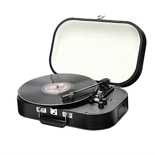 Lecteur de Disque Vinyle Bluetooth Vintage, Platine Vinyle, Valise Portable à 3 Vitesses, phonographe, enregistreur phonographe nostalgique Portable - Les Beatles, Paul McCartney, John Lennon, RIngo Starr, George Harrison Lecteur de Disque Vinyle Bluetooth Vintage, Platine Vinyle, Valise Portable à 3 Vitesses, phonographe, enregistreur phonographe nostalgique Portable