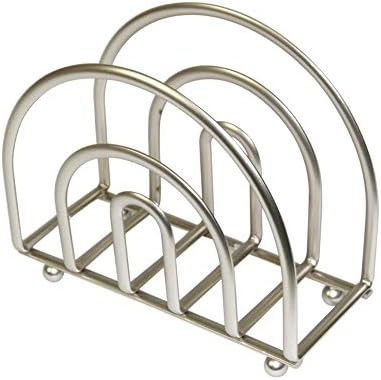Stylish Napkin Holder with Satin Nickel Design