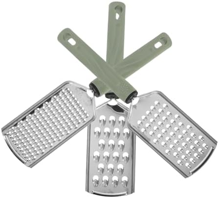 3-Piece Cheese Grater Set by OUNONA