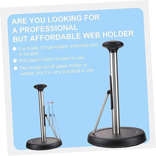 Garneck Stainless Steel Roll Tissue Holder Easy to Clean