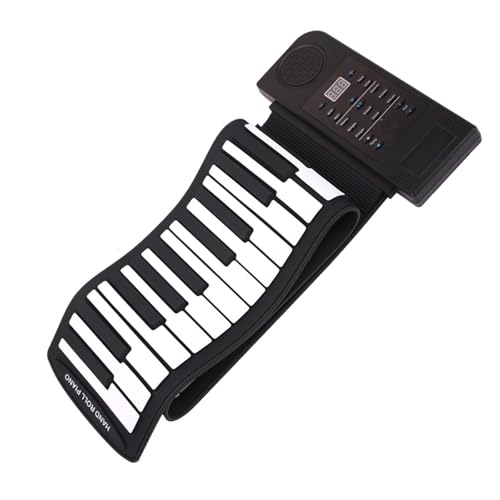 clavier électronique piano Piano Électronique Portable À 61 Touches Enroulables En Silicone Flexible Clavier MIDI Orgue 45 Chansons De Démonstration Intégrées(EU) - Les Beatles, Paul McCartney, John Lennon, RIngo Starr, George Harrison clavier électronique piano Piano Électronique Portable À 61 Touches Enroulables En Silicone Flexible Clavier MIDI Orgue 45 Chansons De Démonstration Intégrées(EU)