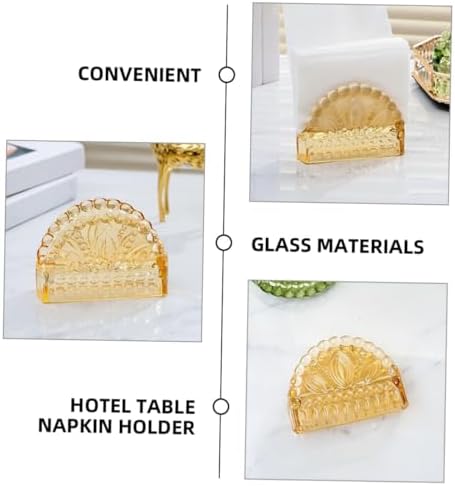 Durable Glass Napkin Holder for Dining