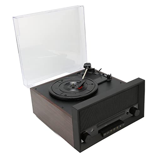 Platine Vinyle Tourne Disque 5.0 Jack 3.5mm Vintage 8 en 1 Radio AM FM Enregistrement USB 3 Vitesses pour (Prise UE) - Les Beatles, Paul McCartney, John Lennon, RIngo Starr, George Harrison Platine Vinyle Tourne Disque 5.0 Jack 3.5mm Vintage 8 en 1 Radio AM FM Enregistrement USB 3 Vitesses pour (Prise UE)