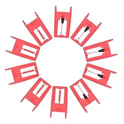 CORHAD 10 Pièces Aiguille Phono Accessoire De Phonographe Stylet De Tourne-disque Stylets à Tige En Aluminium Pour Gramophone Remplacement De L’aiguille Du Tourne-disque Abdos Rouge - Les Beatles, Paul McCartney, John Lennon, RIngo Starr, George Harrison
