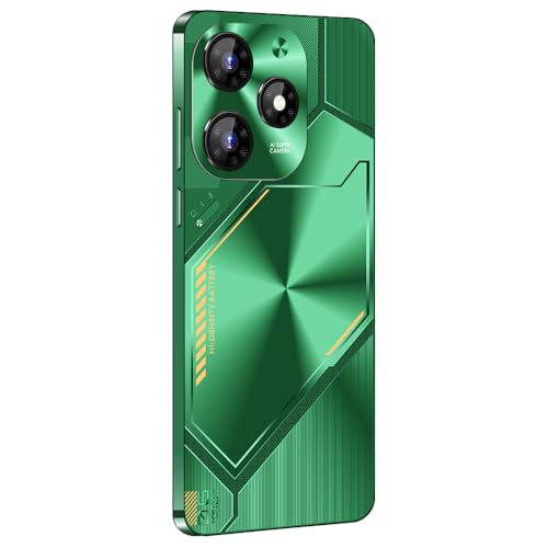 MsMga Günstiges Smartphone, 16 GB ROM (skalierbar auf 128 GB), 5,0 Zoll IPS Display, Android 9.0 OS, Dual SIM Dual Kameras, Face ID 3G Mobile Phones (Povo6 Neo-Green) – Bild 5
