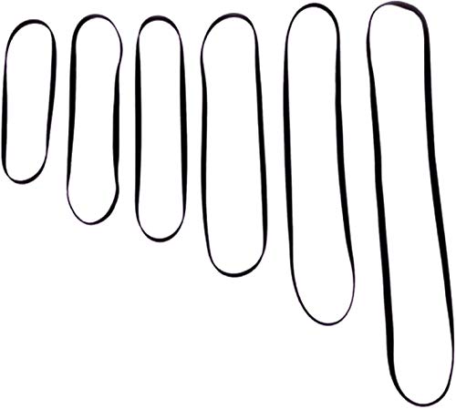 Lot de 10 courroies d’entraînement pour tourne-disque Nostalgia Old Record Player Audio Technica Drive Belt Phono, Tape, CD Plattenspieler – Pour la plupart des modèles de marques (128 x 5 x 0,6 mm) - Les Beatles, Paul McCartney, John Lennon, RIngo Starr, George Harrison Lot de 10 courroies d'entraînement pour tourne-disque Nostalgia Old Record Player Audio Technica Drive Belt Phono, Tape, CD Plattenspieler - Pour la plupart des modèles de marques (128 x 5 x 0,6 mm)