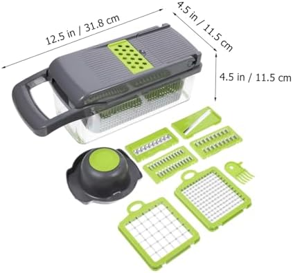 7 in 1 Vegetable Slicer with anti-slip