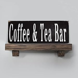  Coffee-Tea-Bar-Sign-Rustic-Coffee-Bar-Country-Farmhouse-Wood-Sign-Coffee-Decorations-for-Kitchen-Coffee-Sign-for-Coffee-Bar-Tea-Sign-Novelty-Wall-Art-Home-Decor-5x16-Inch