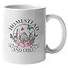 Homestead and Chill Homesteading or Farmhouse Kitchen Coffee Tea Mug 11oz