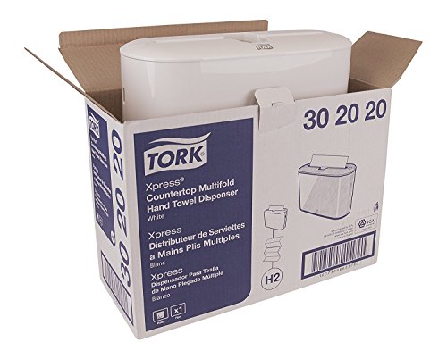 Tork 302020 Xpress Countertop Towel Dispenser - White