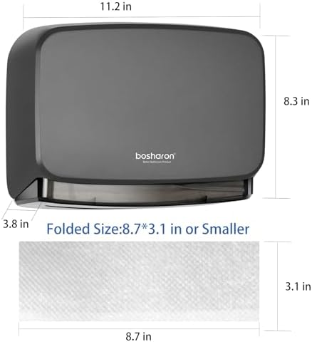 Bosharon Professional Heavy Duty Wall-Mounted Trifold