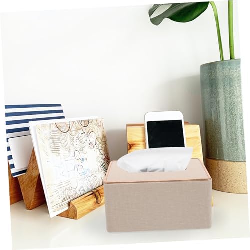 Elegant Leather Napkin Dispenser for Car Home Office Use