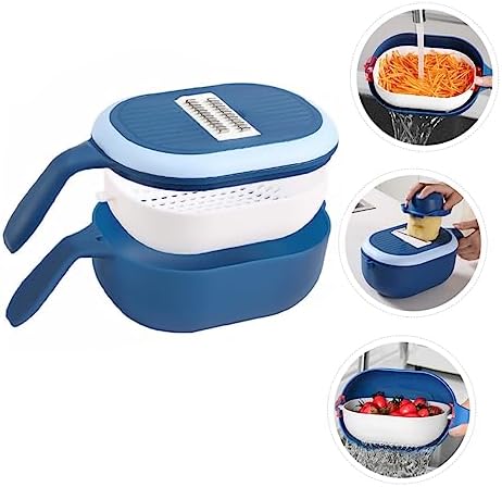 ABOOFAN Multi-Functional Veggie Slicer Cutter Grater Dicer Egg Separator