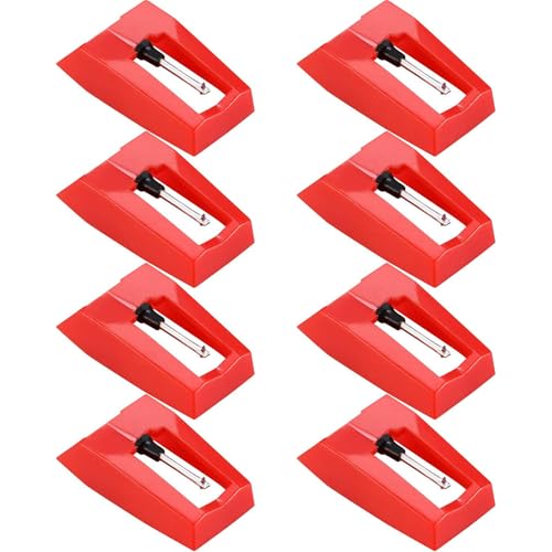 YUHANGCIYE Lot de 8 aiguilles de rechange pour tourne-disque, aiguilles diamantées pour tourne-disque - Les Beatles, Paul McCartney, John Lennon, RIngo Starr, George Harrison YUHANGCIYE Lot de 8 aiguilles de rechange pour tourne-disque, aiguilles diamantées pour tourne-disque