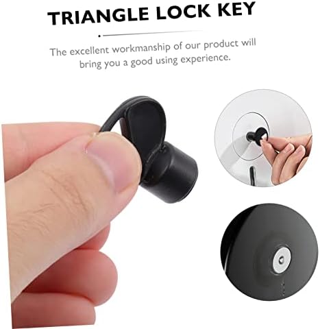 4-Pack Dispenser Key Set for Durable Compact Towels in Restrooms