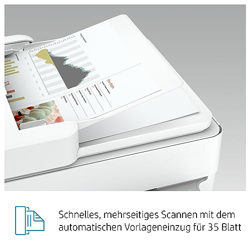 HP ENVY 6430e, Multifunktionsdrucker, 3 Monate gratis drucken mit HP Instant Ink inklusive, Drucken, Kopieren, Scannen, Mobiler Faxversand, Wi-Fi, Automatischer Dokumenteneinzug – Bild 8