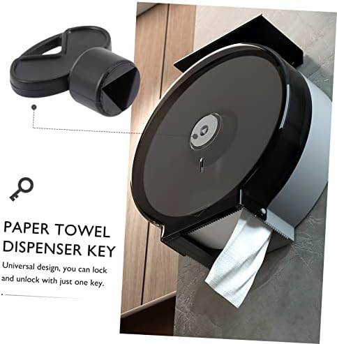 4-Pack Dispenser Key Set for Durable Compact Towels in Restrooms