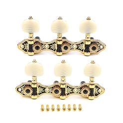 Bestvisse Boutons de guitare pour guitare électrique acoustique 3L 3R chevilles d’accordage de cordes de guitare mécaniques - Les Beatles, Paul McCartney, John Lennon, RIngo Starr, George Harrison