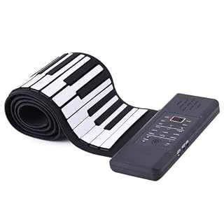 Clavier Électronique Piano Électronique Pliable En Silicone À 88 Touches Piano Épais Roulé À La Main Avec Version D’accords De Piano De Sustain - Les Beatles, Paul McCartney, John Lennon, RIngo Starr, George Harrison