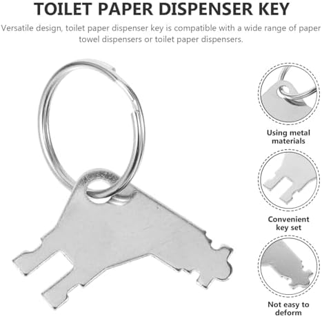 Multi-Functional Paper Dispenser Keys for Home or Business jojofuny