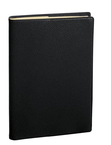 Quo Vadis - Collection : Impala NOTE 24 S - Agenda civil - Semainier - Format : 16x24cm - Coloris : Noir - Année : 2024