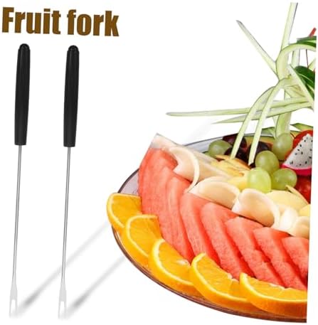 PRETYZOOM Stainless Steel Fondue Forks Set of 4