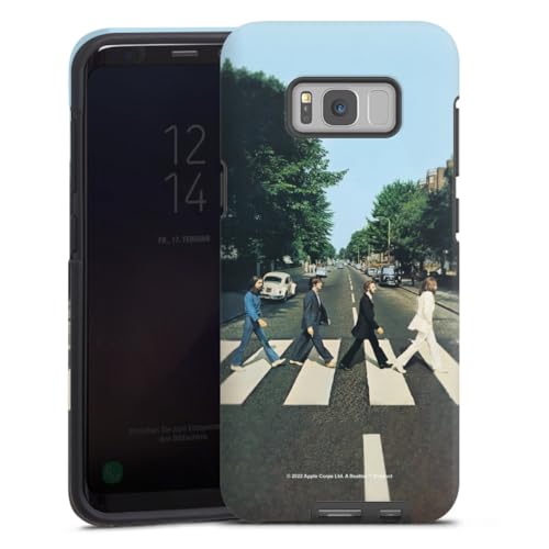 DeinDesign Coque Compatible avec Samsung Galaxy S8 Plus Duos Coque renforcée Coque Antichoc Abbey Road The Beatles Musique - Les Beatles, Paul McCartney, John Lennon, RIngo Starr, George Harrison DeinDesign Coque Compatible avec Samsung Galaxy S8 Plus Duos Coque renforcée Coque Antichoc Abbey Road The Beatles Musique