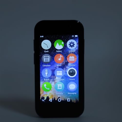 Entsperrtes Smartphone, 3G-Handy mit 3-Zoll-Bildschirm, 4-MP-Frontkamera und 6-MP-Kamera auf der Rückseite, 2 GB RAM und 16 GB ROM, 2000-mAh-Lithiumbatterie (Black) – Bild 7