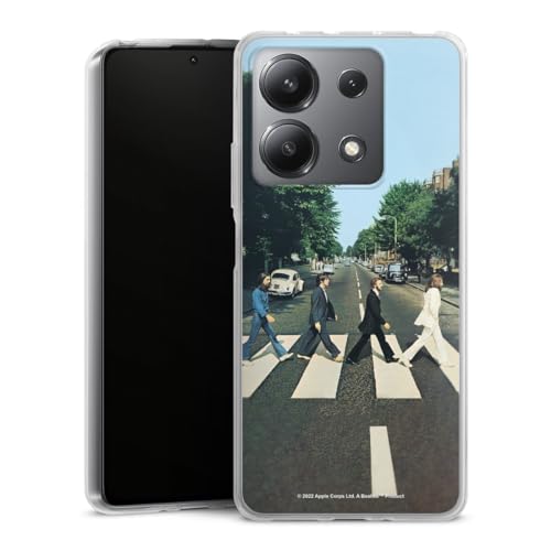 DeinDesign Coque en Silicone Compatible avec Xiaomi Redmi Note 13 5G Etui Silicone Coque Souple Abbey Road The Beatles Musique - Les Beatles, Paul McCartney, John Lennon, RIngo Starr, George Harrison DeinDesign Coque en Silicone Compatible avec Xiaomi Redmi Note 13 5G Etui Silicone Coque Souple Abbey Road The Beatles Musique