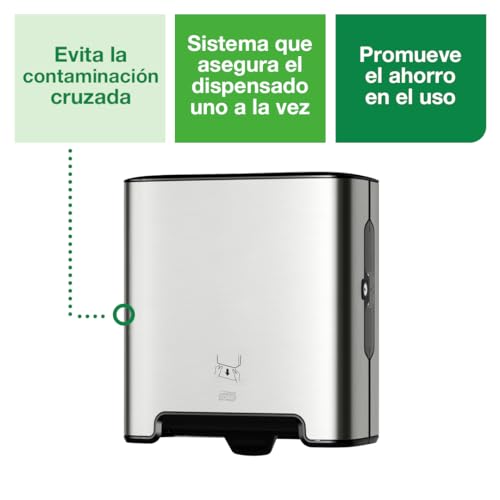 Tork One-Term Use Stainless Steel Dispenser Efficient Design
