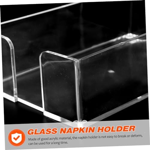 LIFKOME Vertical Tissue Holder Upright Napkin Organizer