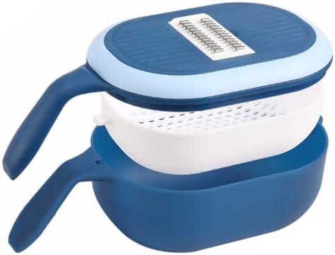 Multi-Functional Vegetable Slicer with 6 Steel Blades