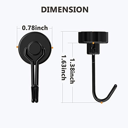 Big-StrongHeavy Duty Neodymium Magnetic Hooks