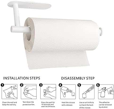 DR Catch Stainless Steel Paper Towel Holder