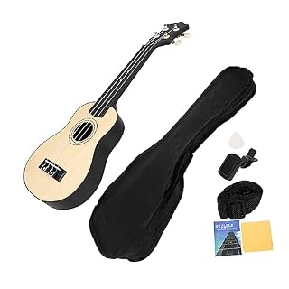 GREENADSCAPE 1 Jeu De 4 Cordes Ukulélé oud instrument ukulele debutant toy guitare débutant jouet de guitare musicale petite guitare instrument de musique pour enfants Contreplaqué de tilleul - Les Beatles, Paul McCartney, John Lennon, RIngo Starr, George Harrison