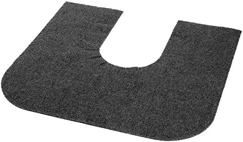 RESILIA Universal Rounded Potty Mat - 4 Pack Charcoal 1