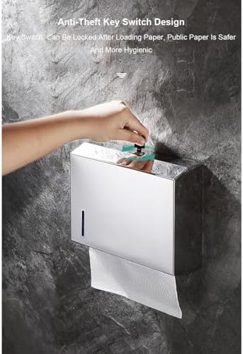 FETGKNBM2Commercial Stainless Steel Paper Towel Dispenser Wall Mount