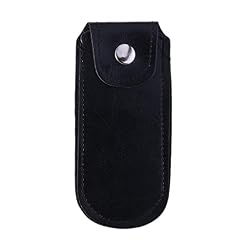 SweetWU Étui de rangement en cuir synthétique avec boucle pour harmonica 10 trous - Les Beatles, Paul McCartney, John Lennon, RIngo Starr, George Harrison